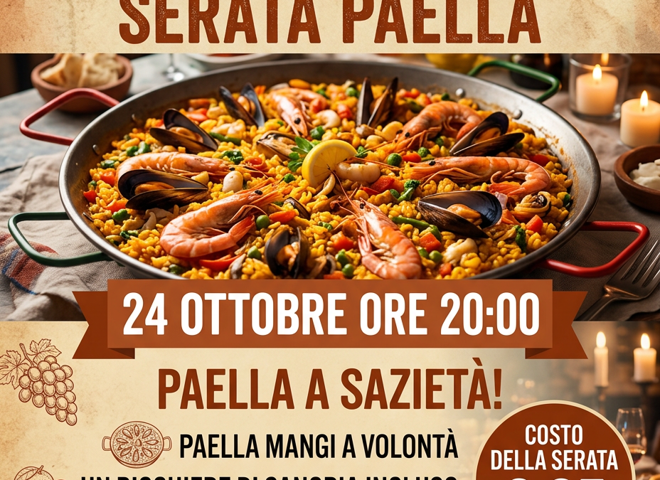 PAELLA AL MARE…. D’AUTUNNO